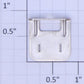 Lionel KL-24-4 Caboose and Passenger Car Light Socket Bracket
