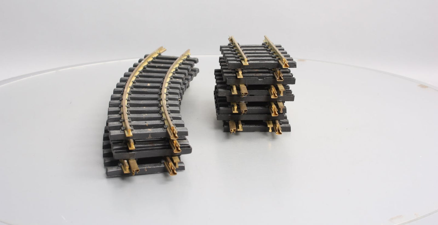 Aristo-Craft Assorted G Scale US/Euro Brass Track Sections [12] EX