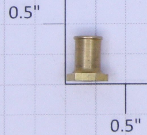 Lionel 408-26B O & Standard Gauge Brass Hex Flag Stanchion #4-36 Thread