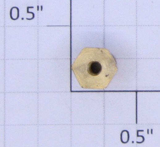 Lionel 408-26B O & Standard Gauge Brass Hex Flag Stanchion #4-36 Thread