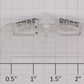 Lionel 18209-17 #8209 SD-40 Number Board and Lens Insert