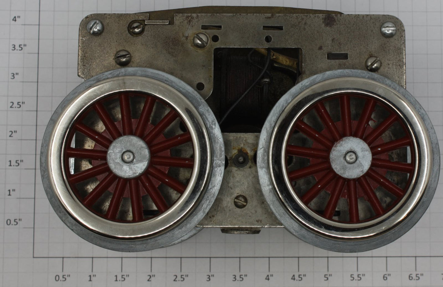 Lionel SM-1 Electric Super Motor with Pendulum Reverse Unit and Red Wheels