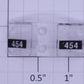 Lionel 18873-17 #454 GP-9 Front Number Board and Lens Insert