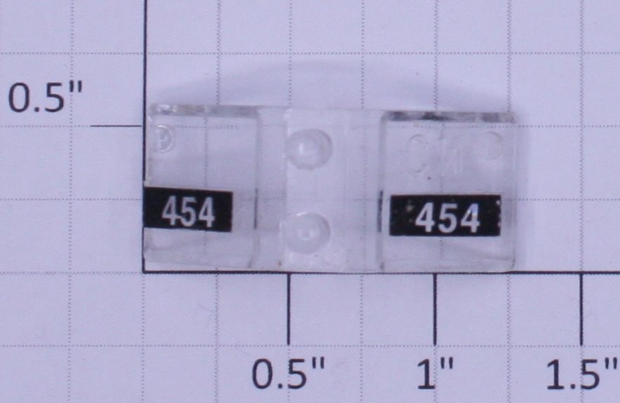Lionel 18873-17 #454 GP-9 Front Number Board and Lens Insert