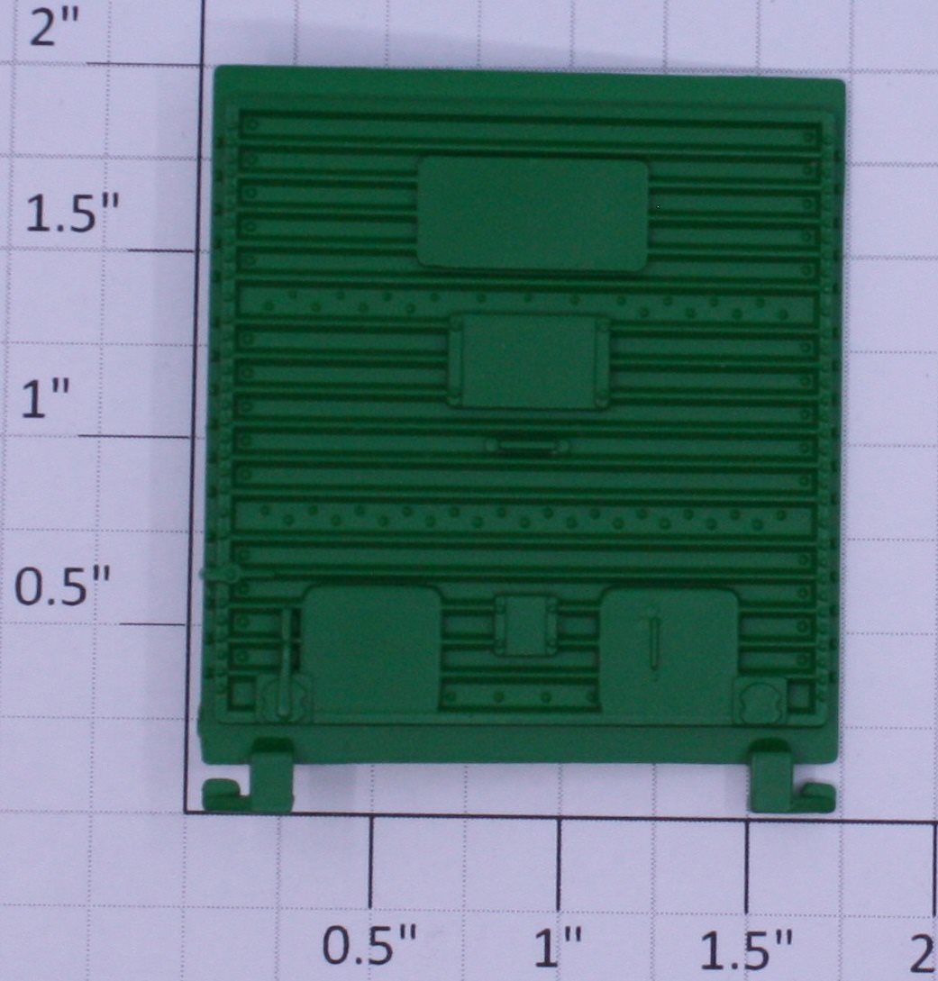 Lionel 19969-14 Multi-Panel Green Boxcar Door with Guides