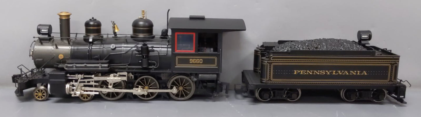 Bachmann 81092 G Scale PRR 4-6-0 Steam Locomotive & Tender #9670 LN/Box