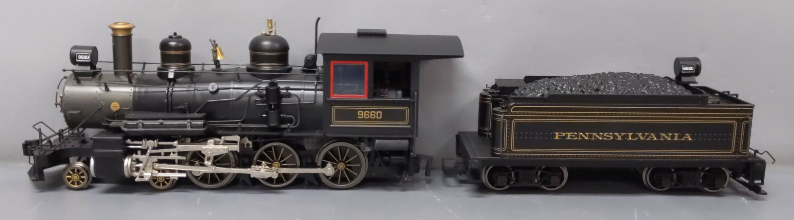 Bachmann 81092 G Scale PRR 4-6-0 Steam Locomotive & Tender #9670 LN/Box
