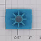 Lionel 16628-65 Animated Gondola Blue Sliding Base