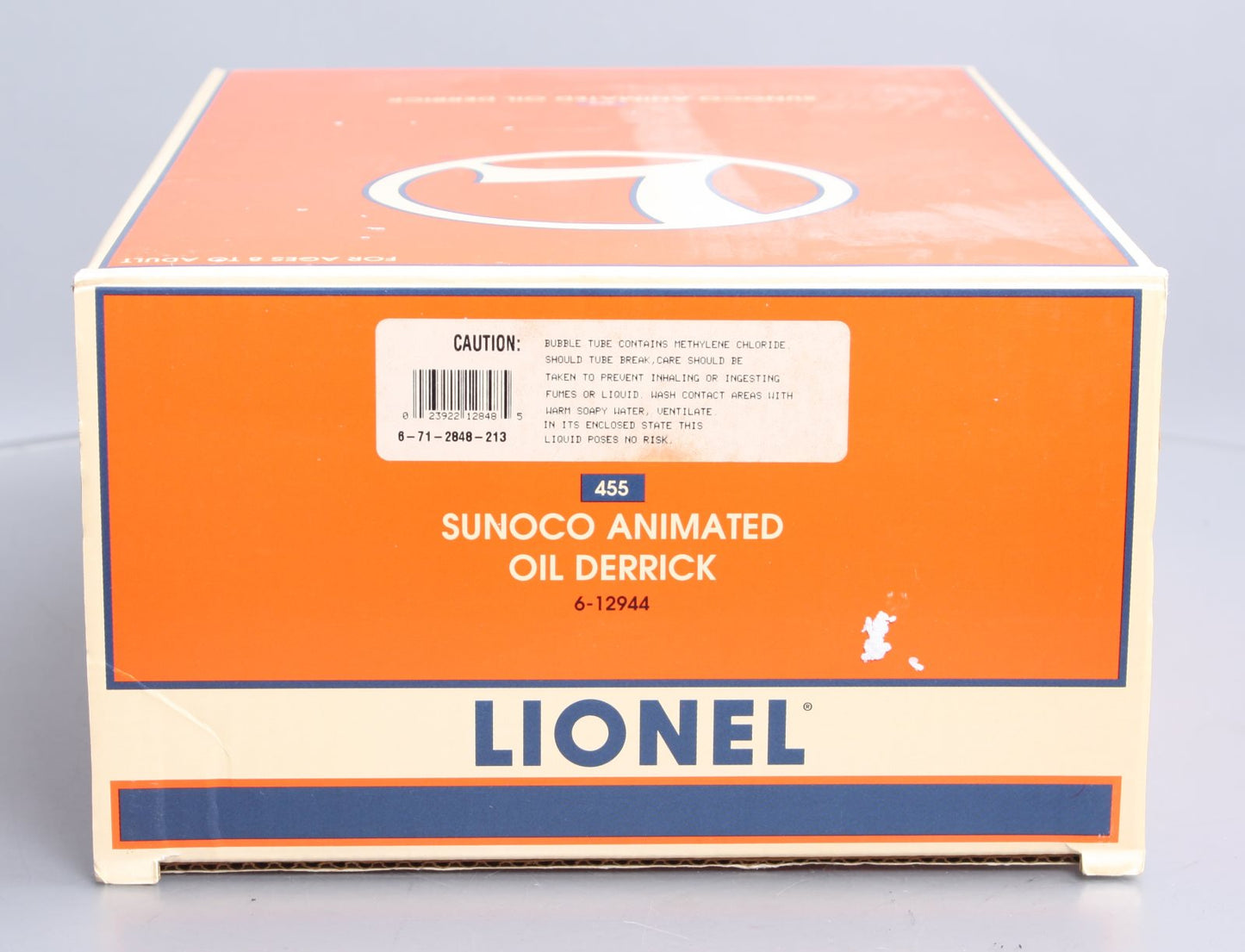 Lionel 6-12944 O Gauge 455 Sunoco Animated Oil Derrick EX/Box