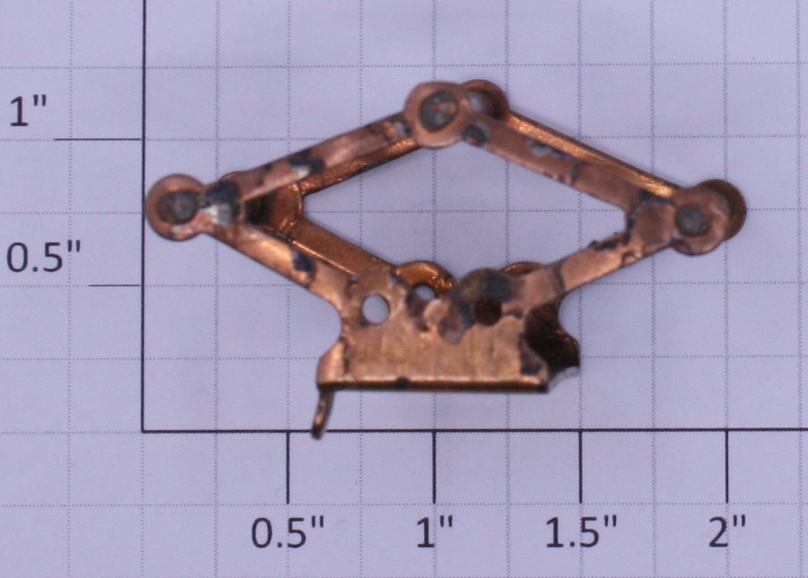 American Flyer 4633-1 Copper Standard Wide Gauge Pantograph