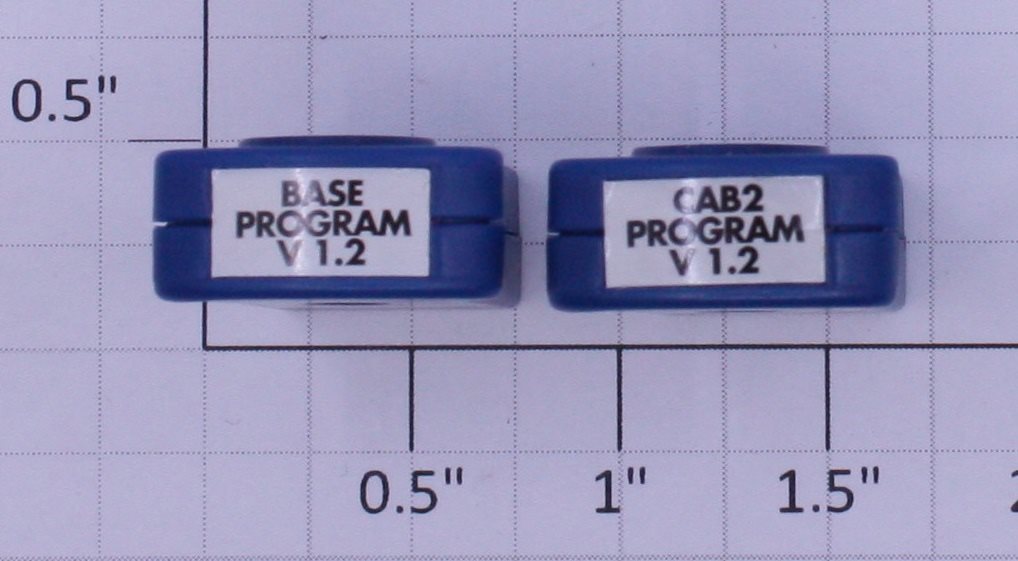 Lionel BM-1.2 Module Set, Cab2 Program ver.1.2 & Base Program 1.2 (Set of 2)