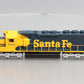 Athearn 98725 HO Santa Fe RTR SD40 Diesel Locomotive #5002