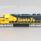 Athearn 64368 HO Scale Santa Fe SD39 Diesel Locomotive #4002