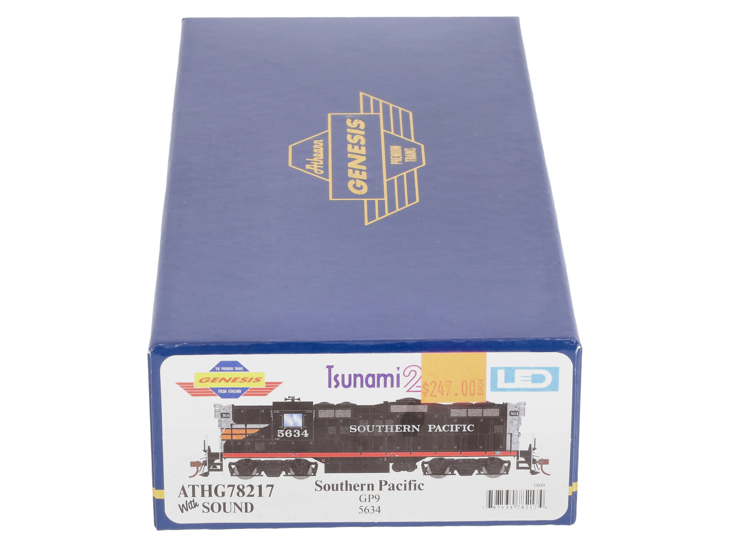 Athearn G78217 HO Southern Pacific GP9 Diesel Locomotive with DCC & Sound #5634