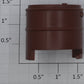 Lionel 87200-25 G Scale Large Red Oxide Handcar Barrel