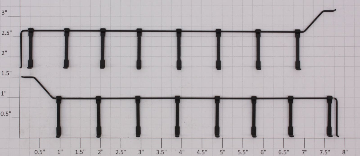 K-Line K2200-28 Left and Right Handrail Set