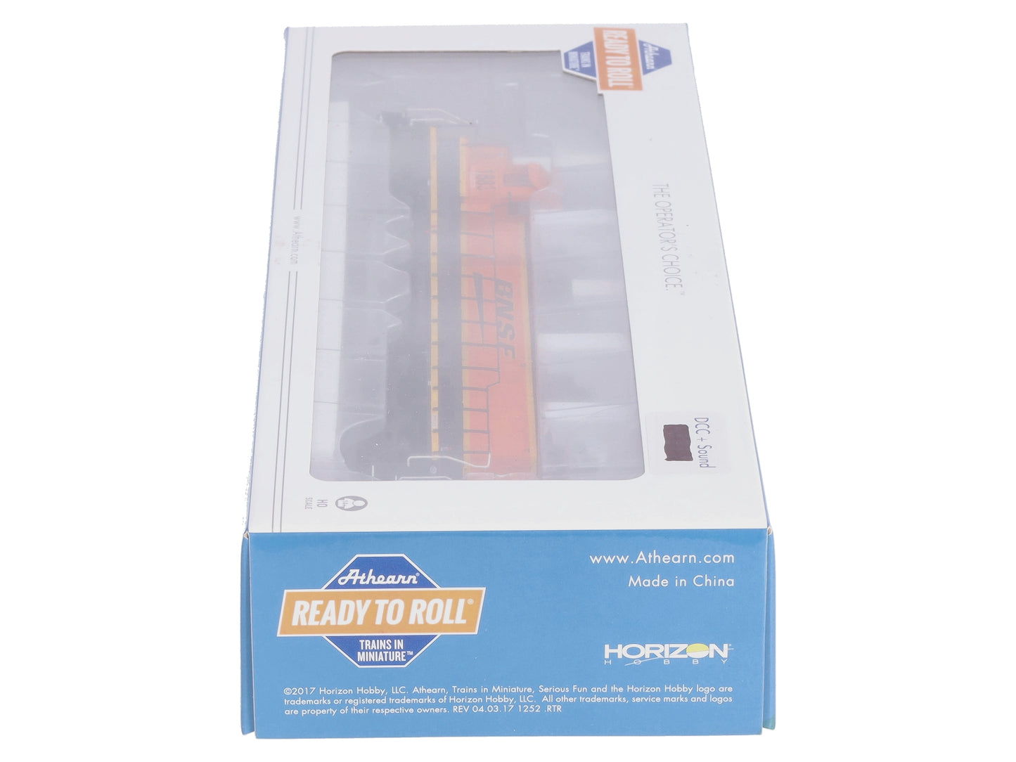 Athearn 71543 HO BNSF/Wedge RTR SD39-2 Diesel Locomotive #1883