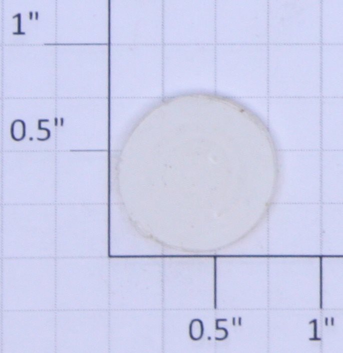 Lionel 400E-81 Standard Gauge 3/4" OD x 1/16" Clear Plastic Headligh Lens