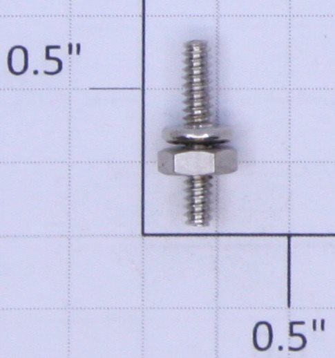 Lionel 153-4 O Gauge Block Signal #4-36 Screw-On Binding Posts with Nut