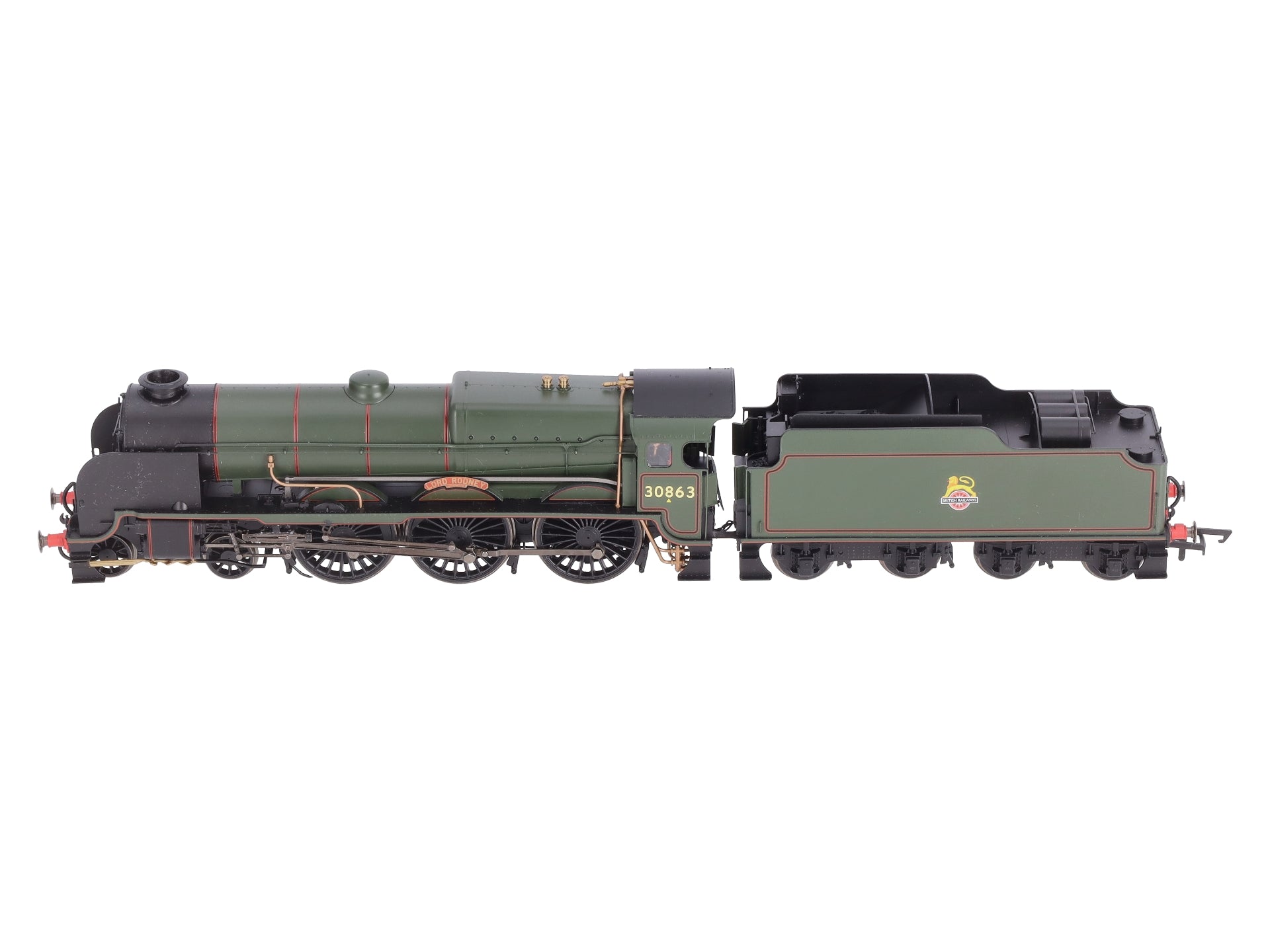 Hornby R3635 OO BR Lord Rodney Lord Nelson Steam Loco & Tender #30863 w/DCC