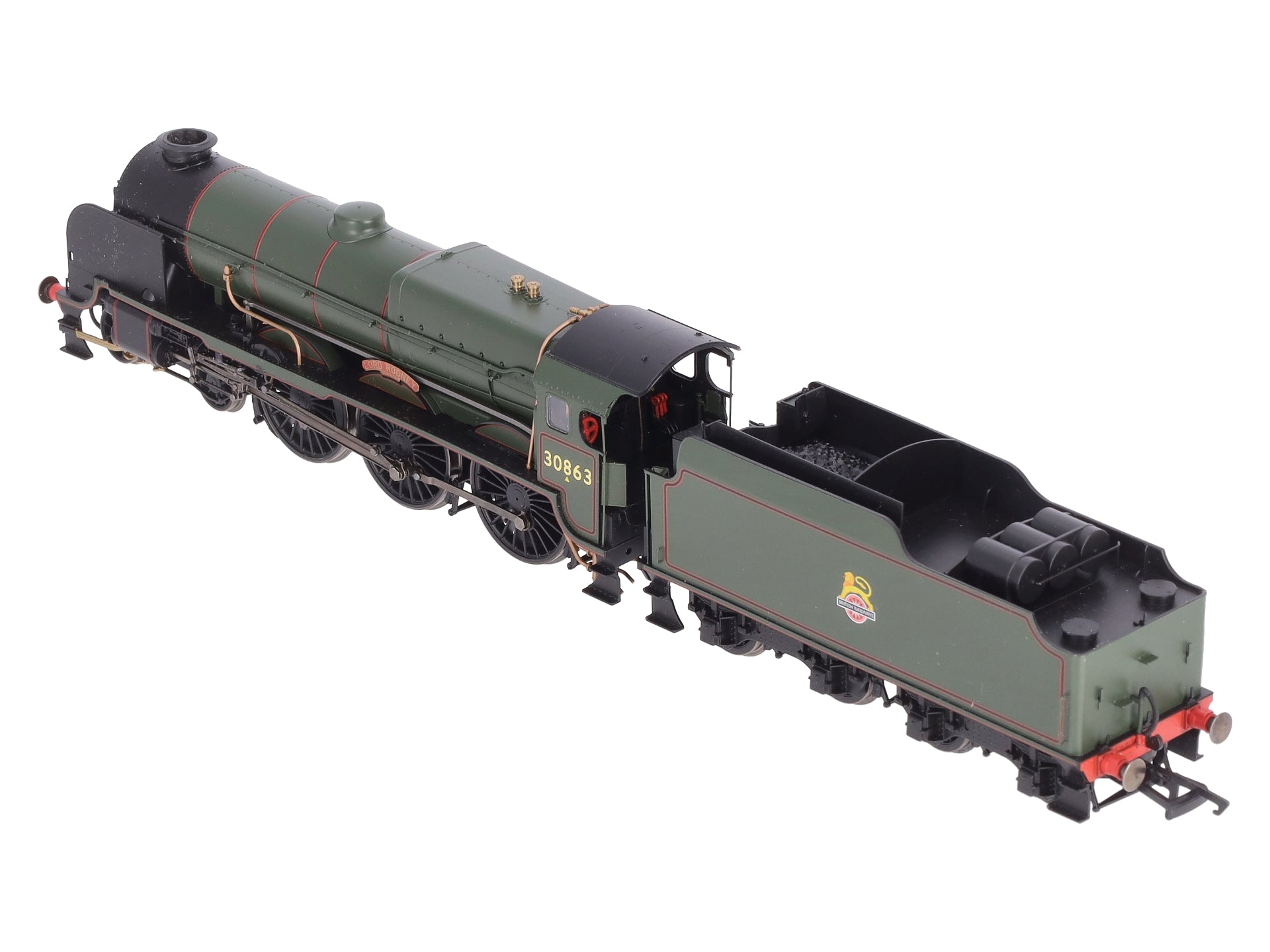 Hornby R3635 OO BR Lord Rodney Lord Nelson Steam Loco & Tender #30863 w/DCC