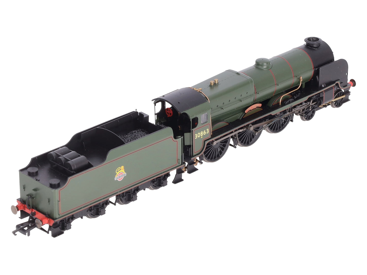 Hornby R3635 OO BR Lord Rodney Lord Nelson Steam Loco & Tender #30863 w/DCC