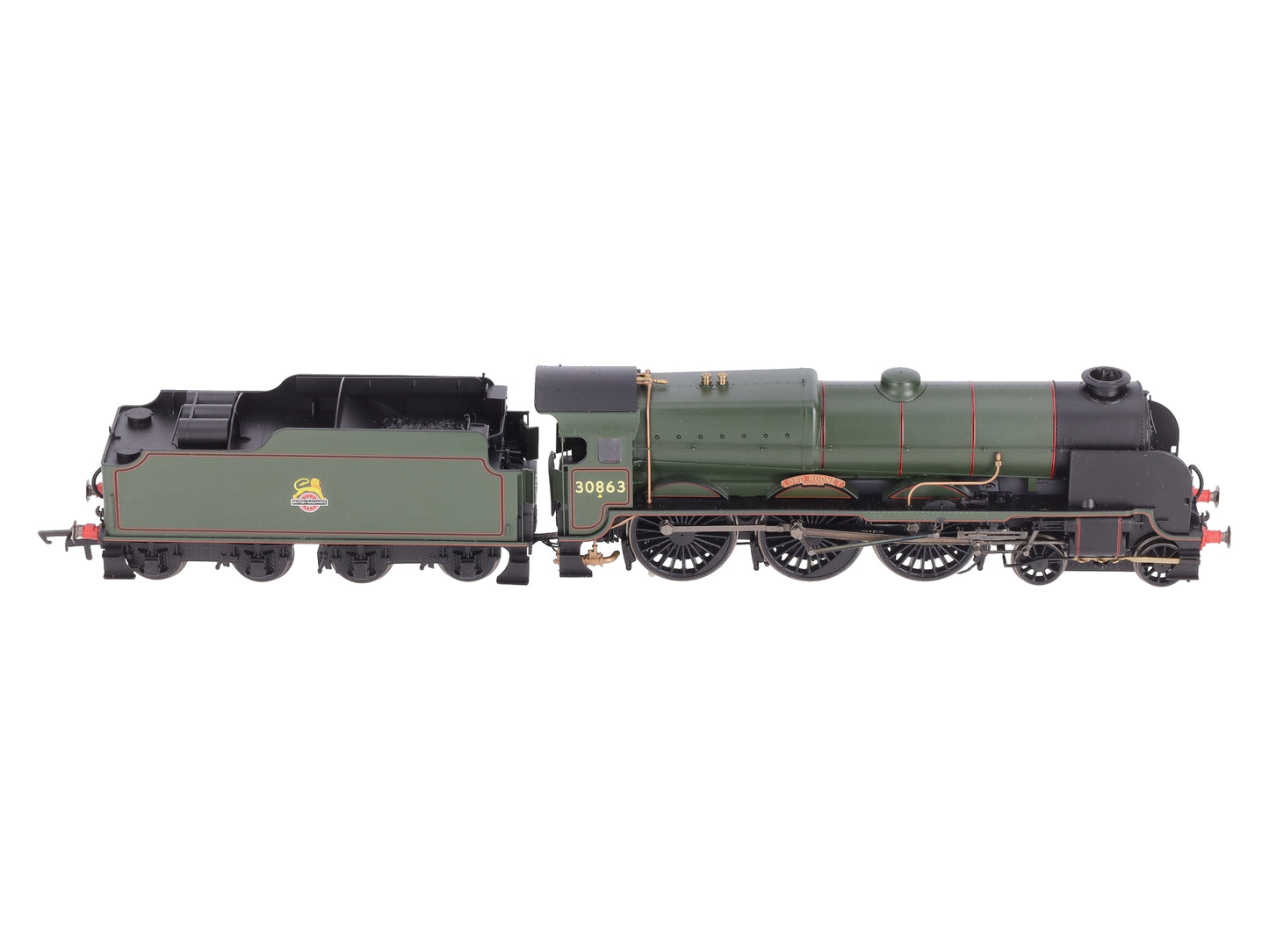 Hornby R3635 OO BR Lord Rodney Lord Nelson Steam Loco & Tender #30863 w/DCC