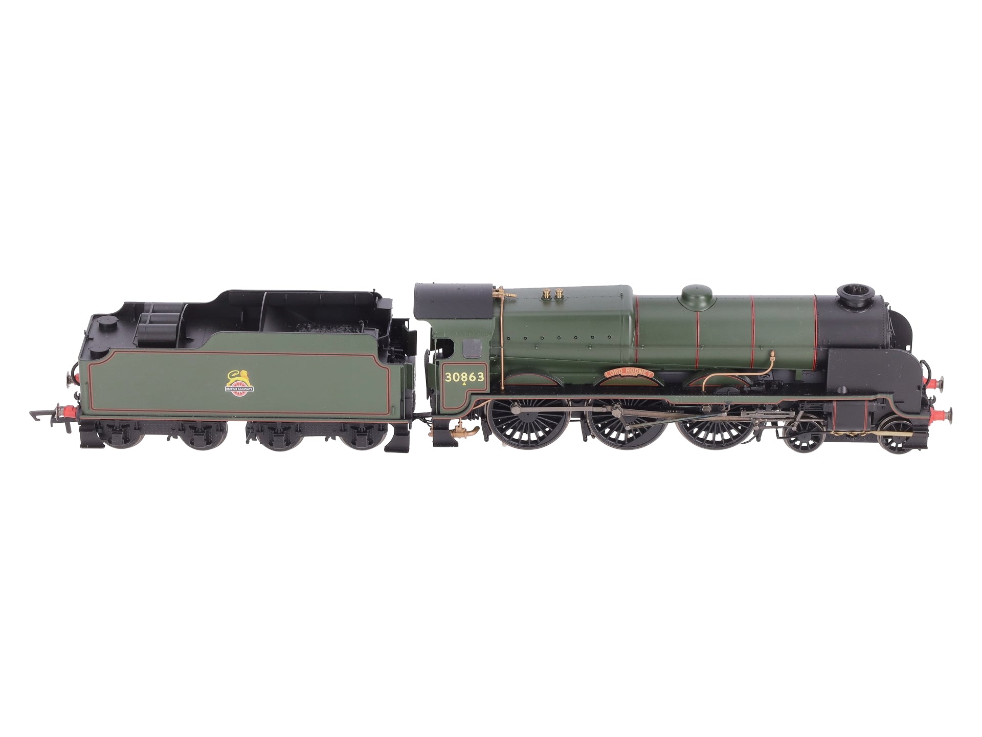 Hornby R3635 OO BR Lord Rodney Lord Nelson Steam Loco & Tender #30863 w/DCC