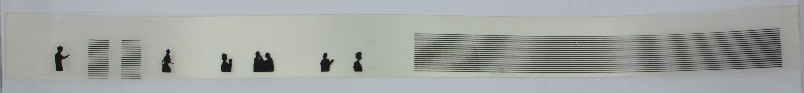 K-Line K4400-103-4 Heavyweight Pullman Window Strip with Silhouettes