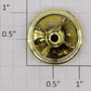 Lionel 85101-320 G Scale Gold Sand Dome Top
