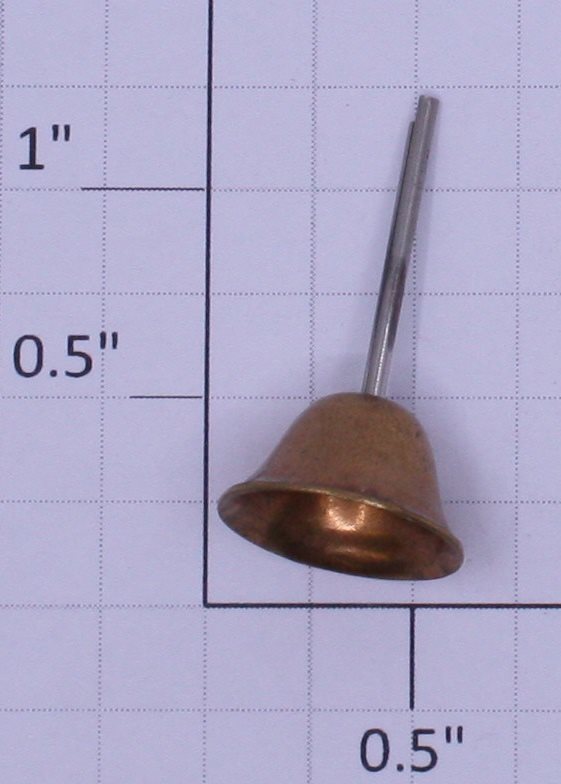 Lionel 1912-10 Standard Gauge Ornamental Copper Bell with Yoke