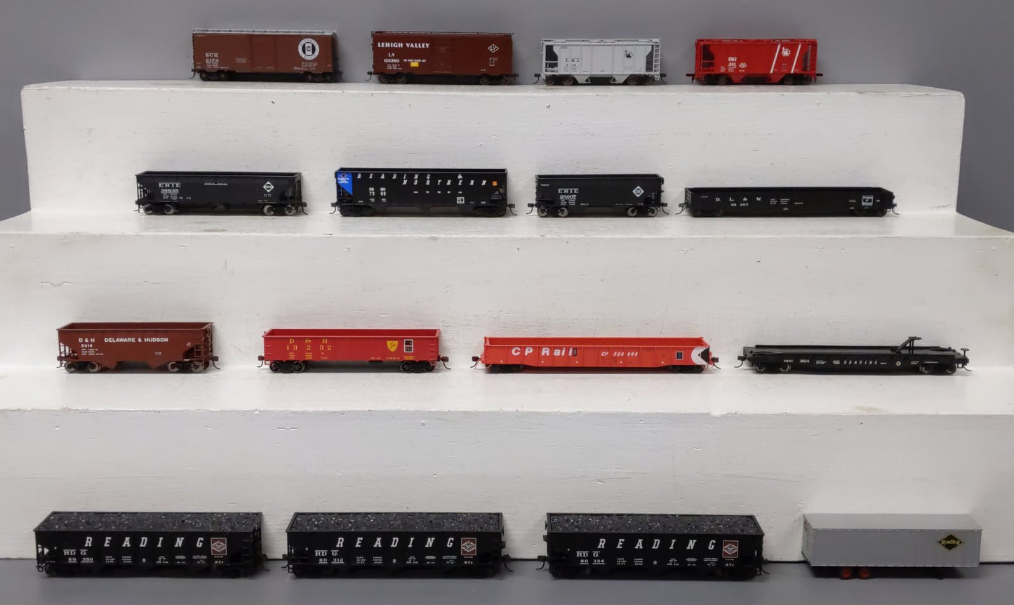 Atlas & Other HO Scale Assorted Freight Cars [15] EX