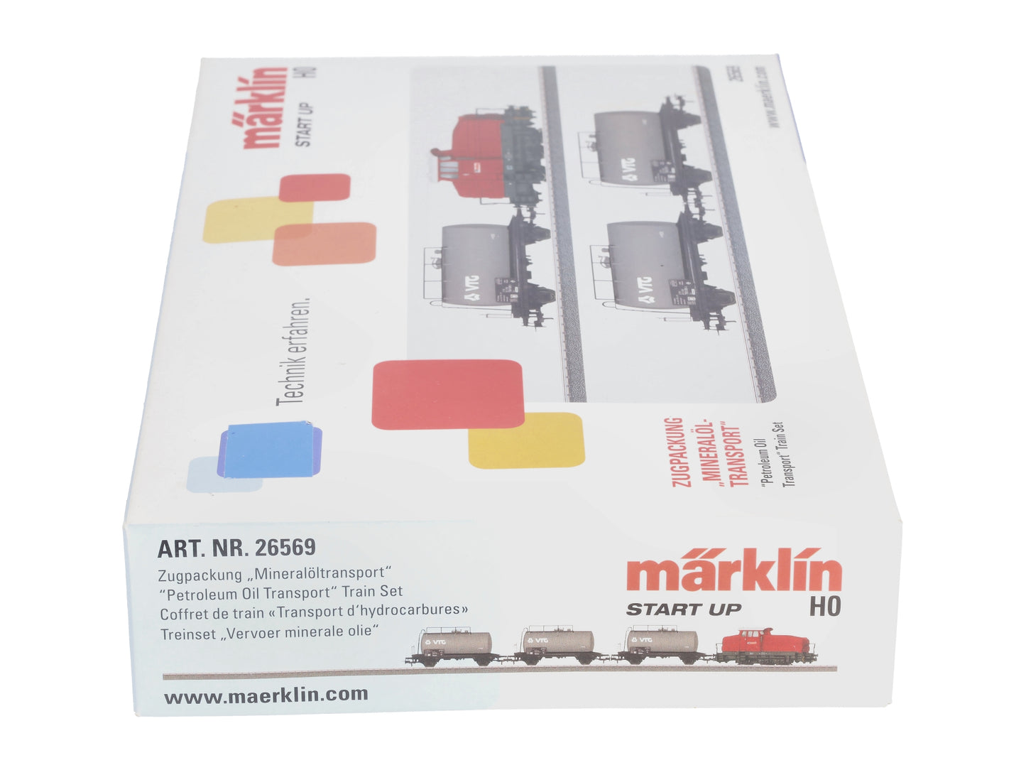 Marklin 26569 Petroleum Oil Transport Digital HO Gauge Diesel Train Set