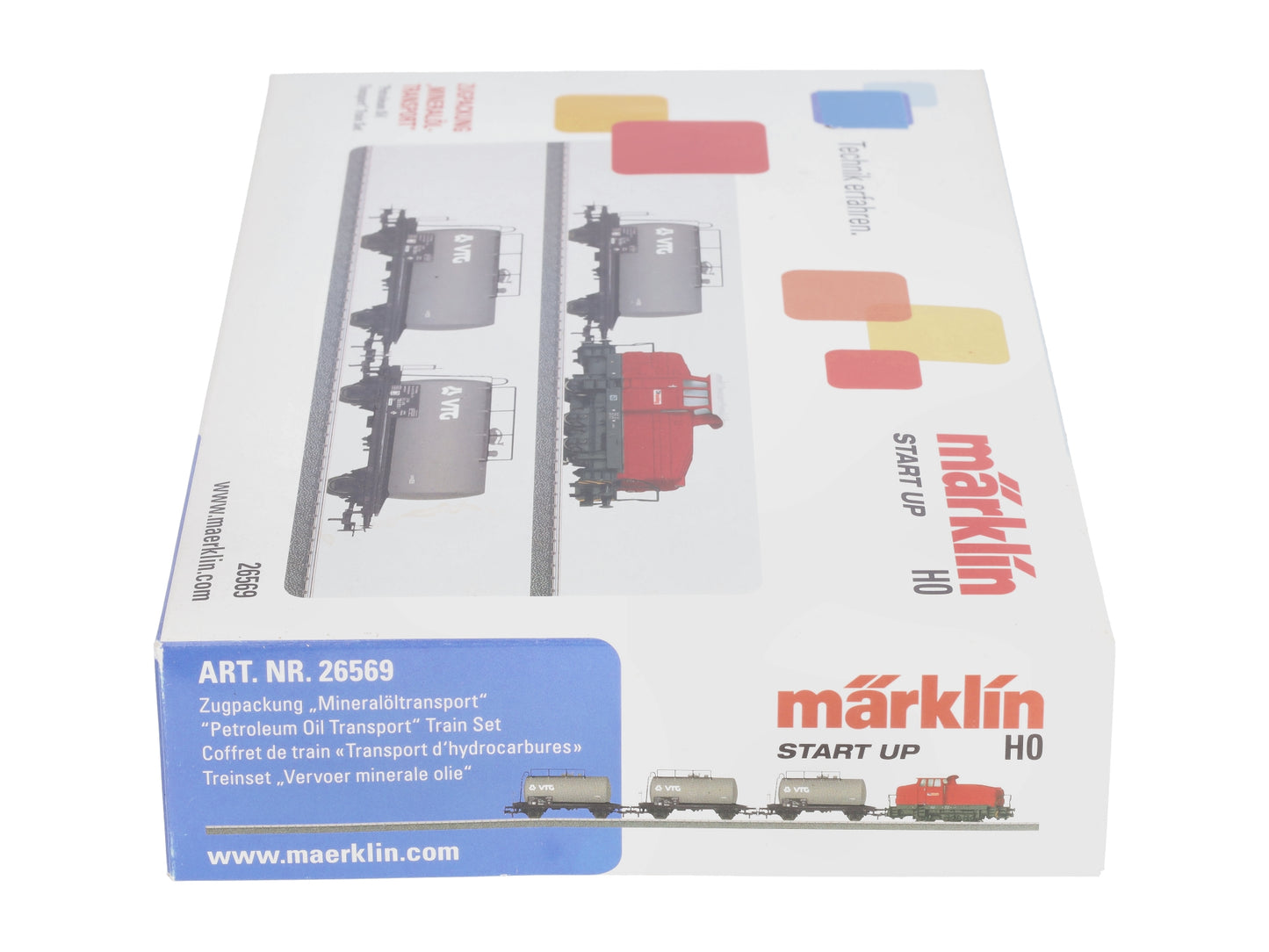 Marklin 26569 Petroleum Oil Transport Digital HO Gauge Diesel Train Set