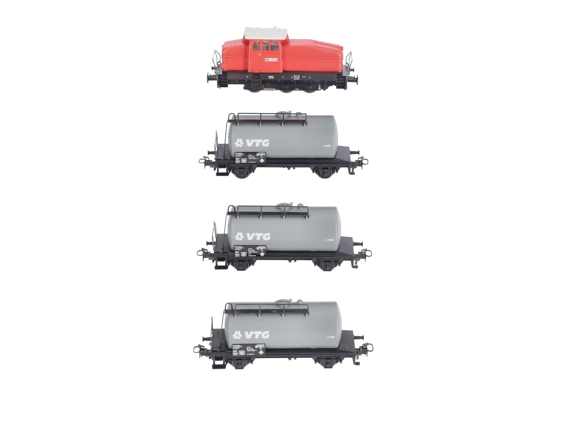 Marklin 26569 Petroleum Oil Transport Digital HO Gauge Diesel Train Set