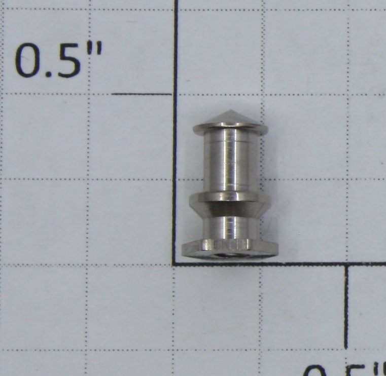 Lionel 253-3 #4-36 Thin Small Nickel Whistle - Fits 10, 318, 402, etc.