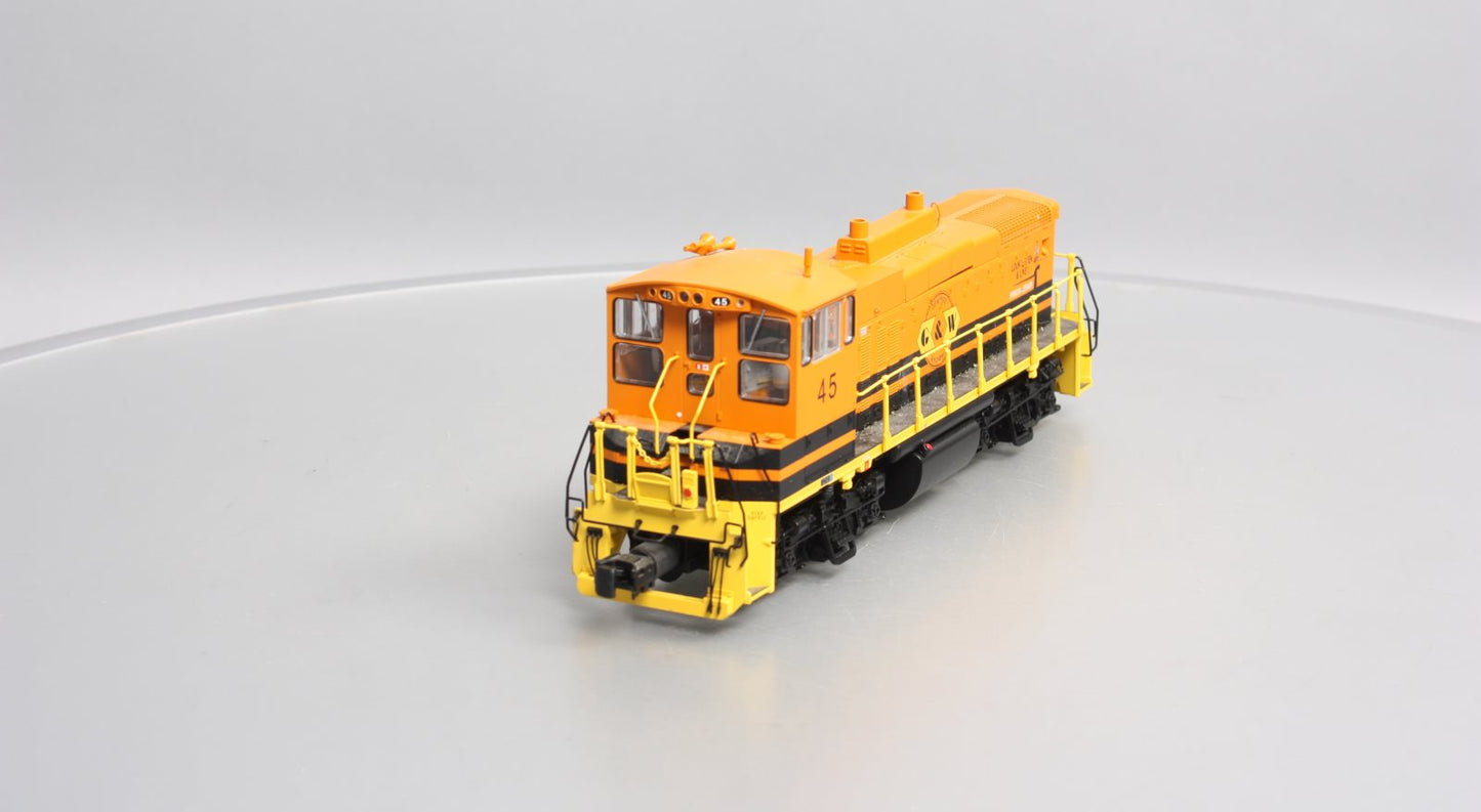 Atlas 1811-1 O Genesee & Wyoming MP-15DC Diesel Locomotive w/TMCC #45 LN/Box
