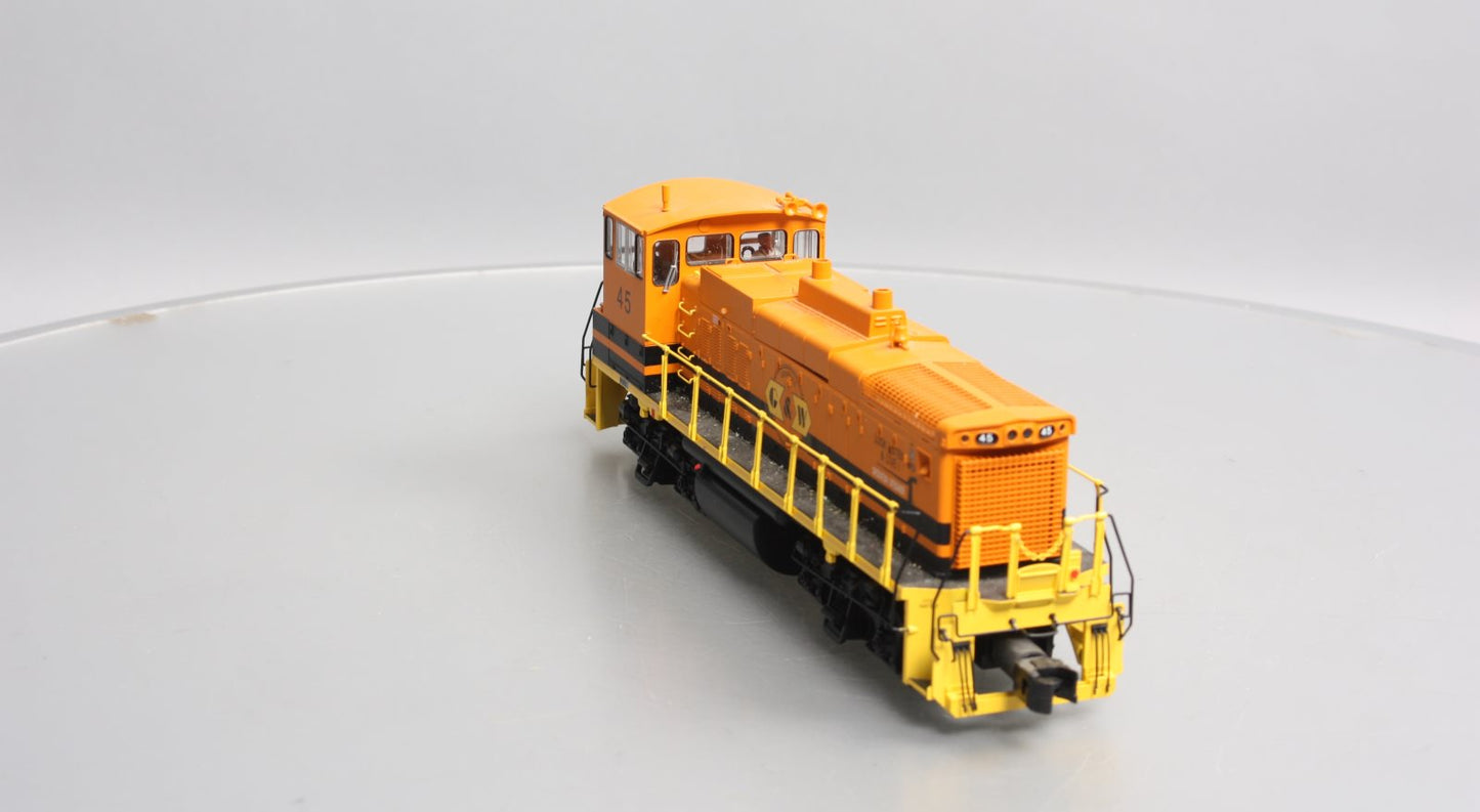Atlas 1811-1 O Genesee & Wyoming MP-15DC Diesel Locomotive w/TMCC #45 LN/Box