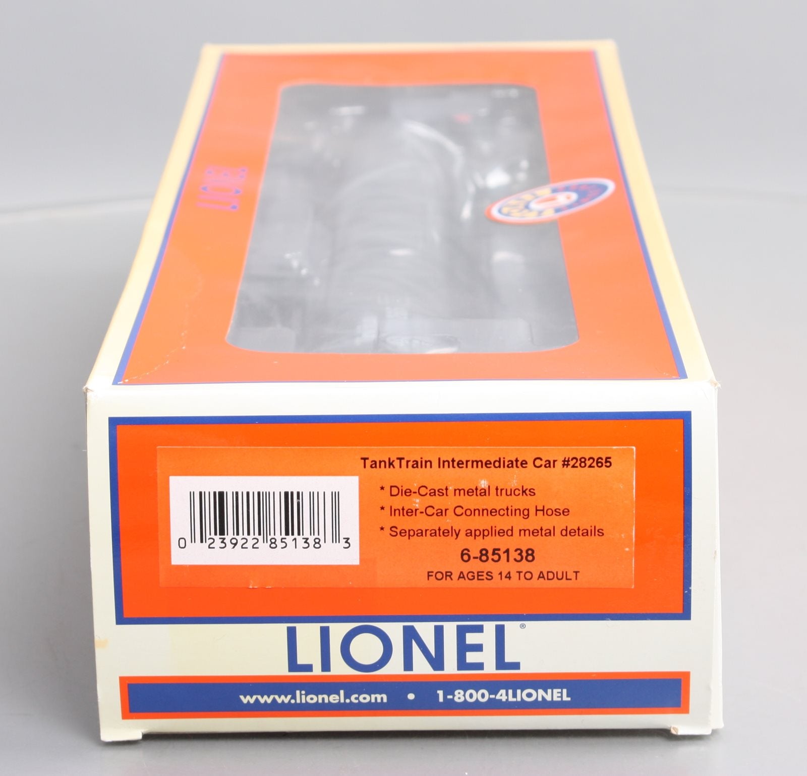 Lionel 6-85138 O TankTrain Intermediate Car #28265