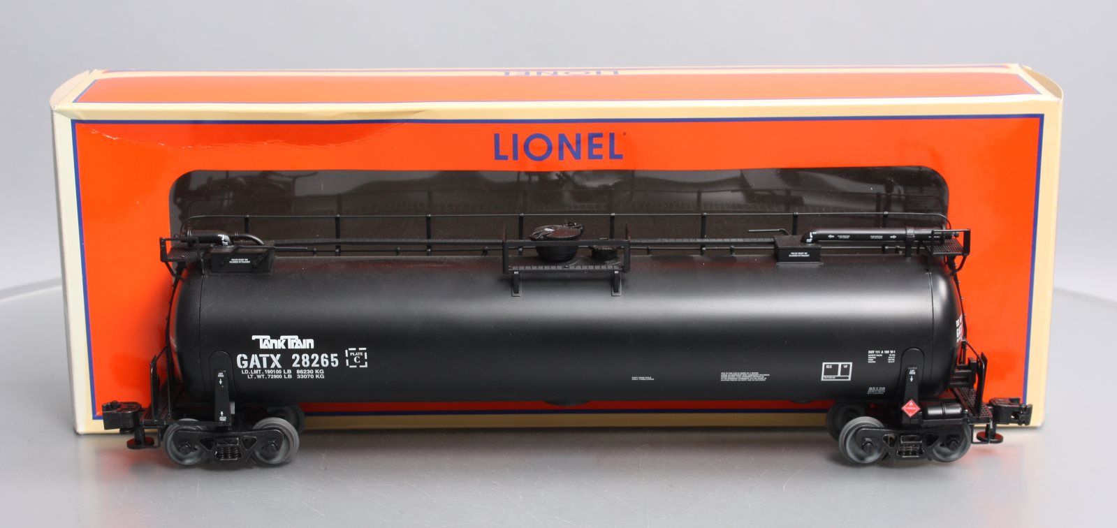Lionel 6-85138 O TankTrain Intermediate Car #28265