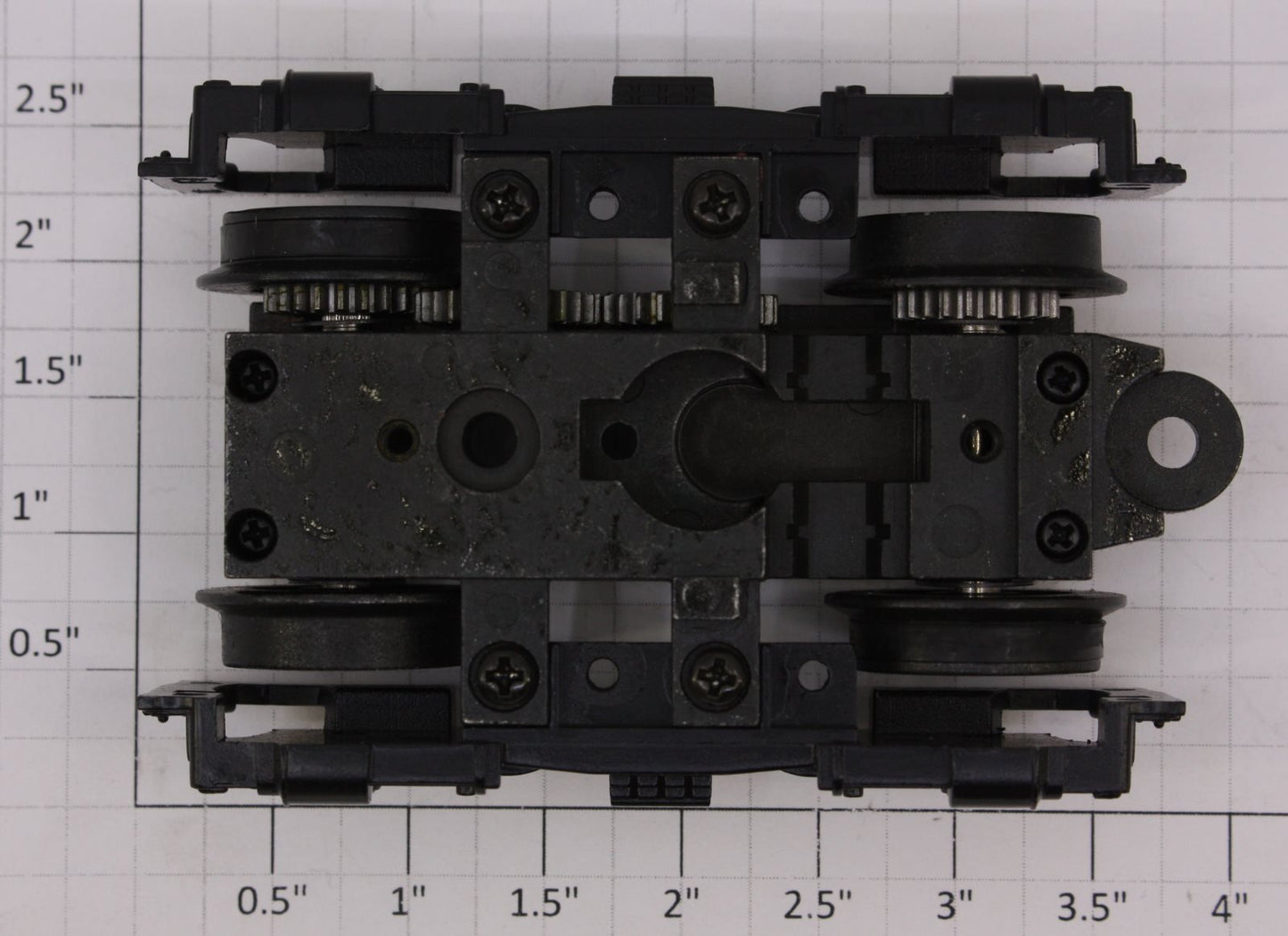 K-Line K2410-M001X RS-3 Motor Truck with Black Sides