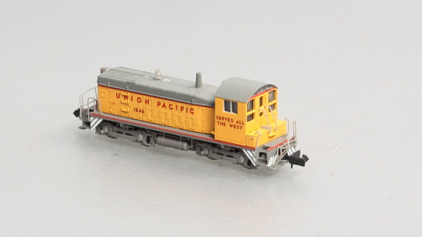 Life Like 7898 N Scale Union Pacific Diesel Locomotive # 1846 VG/Box
