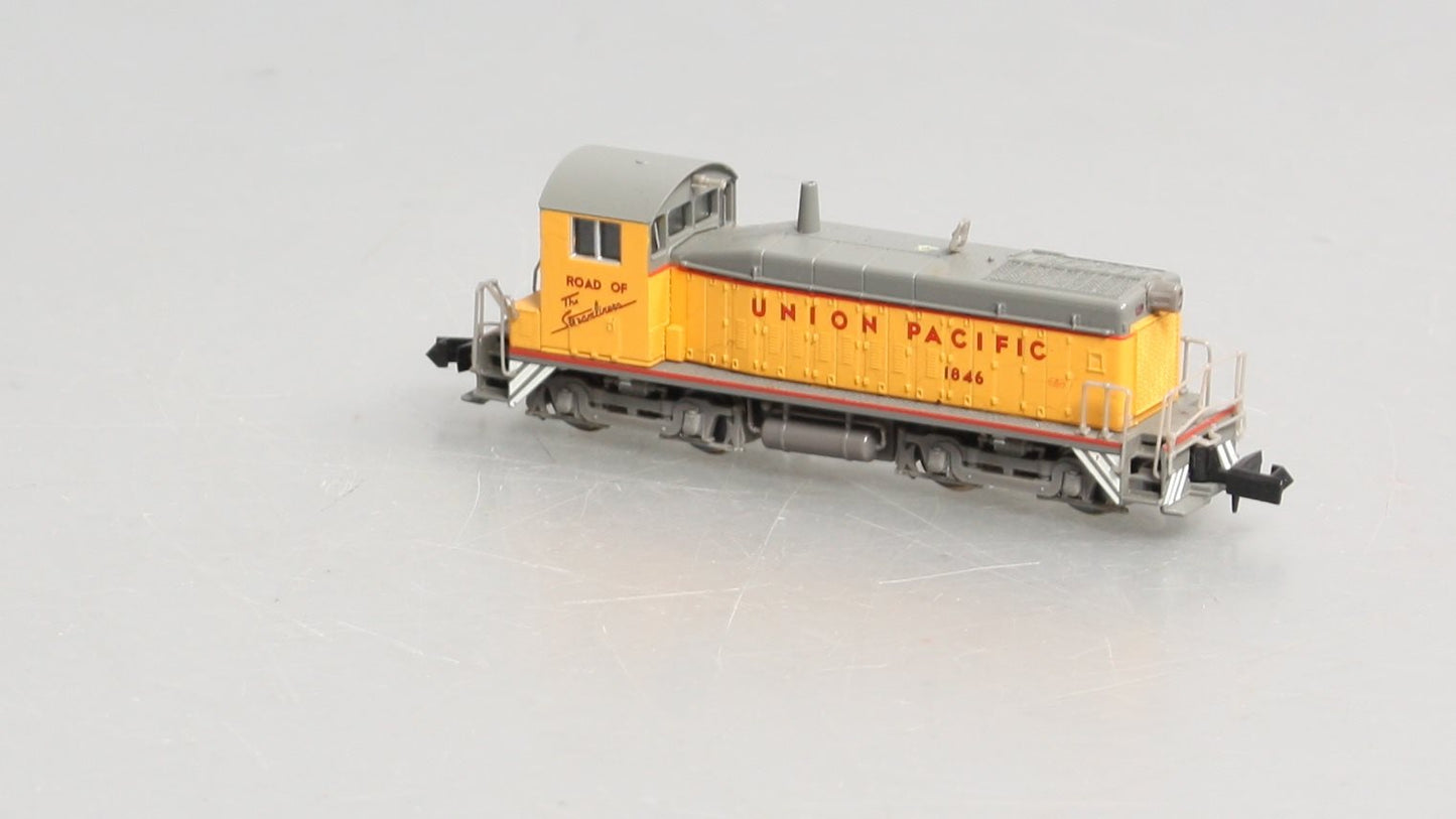 Life Like 7898 N Scale Union Pacific Diesel Locomotive # 1846 VG/Box