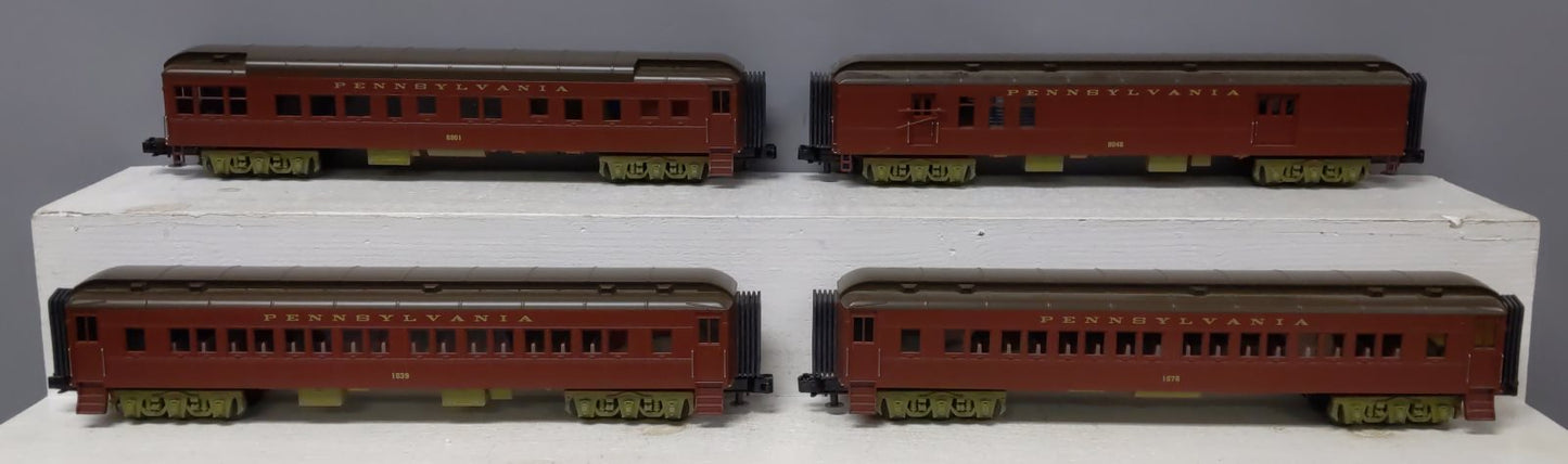 MTH 30-69064 O Pennsylvania RailKing 60’ Madison Passenger Car Set (Set of 4) LN/Box
