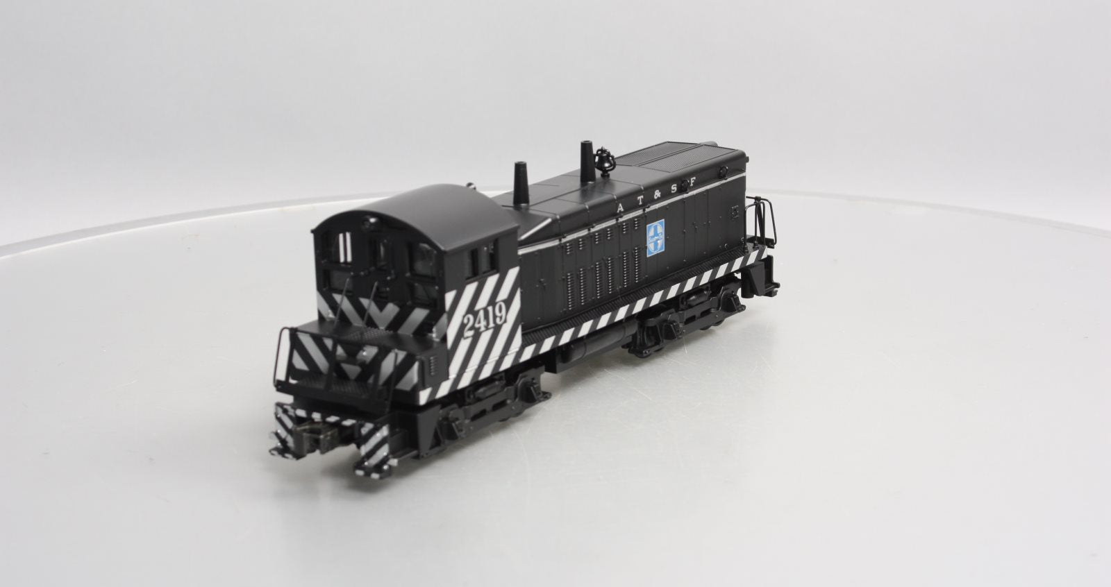 MTH 30-2156-1 AT&SF NW-2 Diesel Switcher w/PS1 #2419 EX/Box