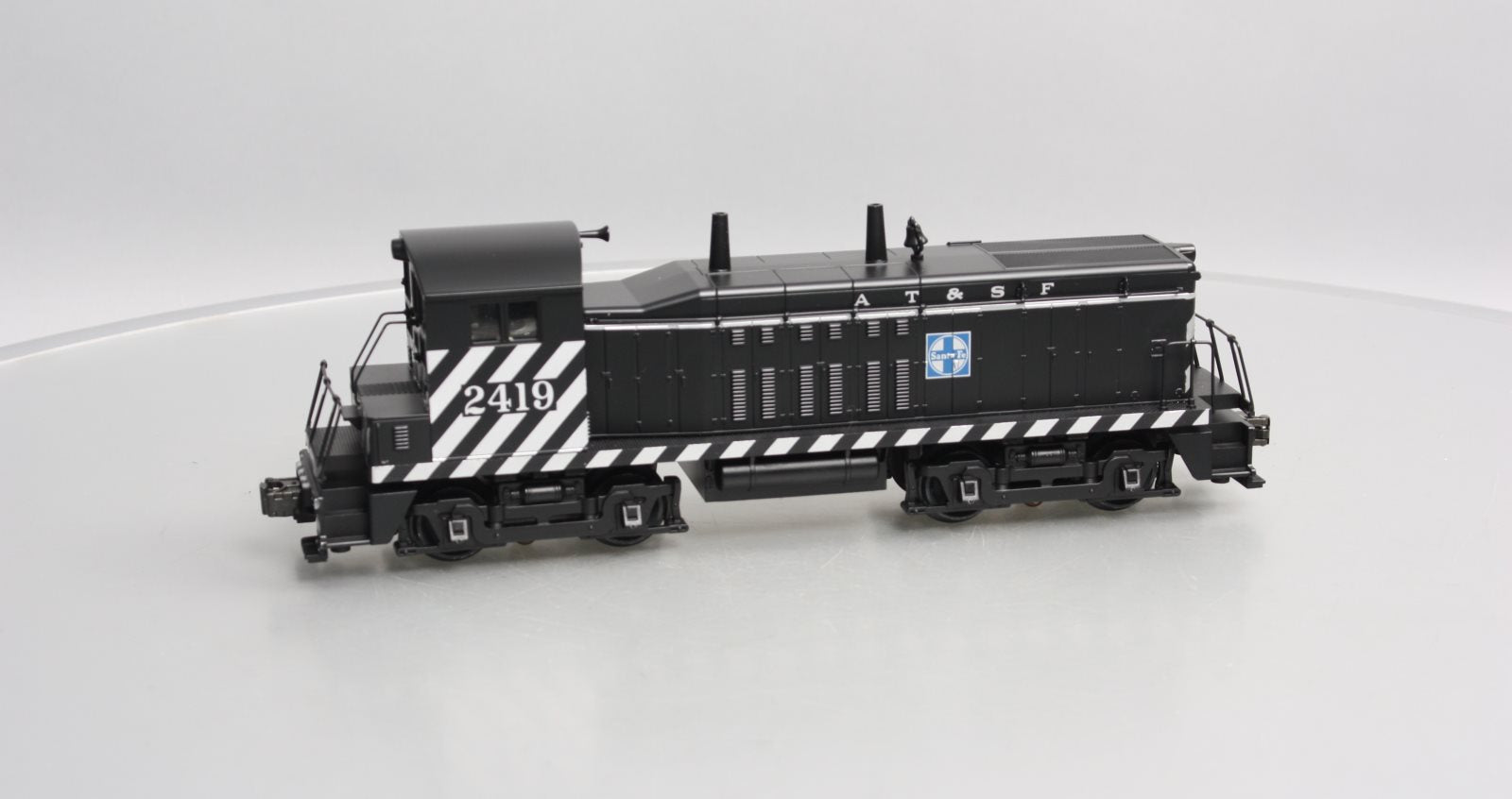 MTH 30-2156-1 AT&SF NW-2 Diesel Switcher w/PS1 #2419 EX/Box