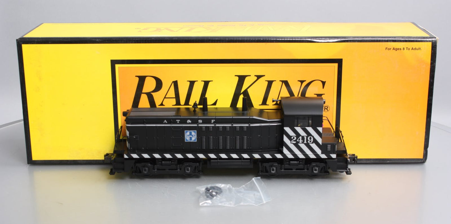 MTH 30-2156-1 AT&SF NW-2 Diesel Switcher w/PS1 #2419 EX/Box