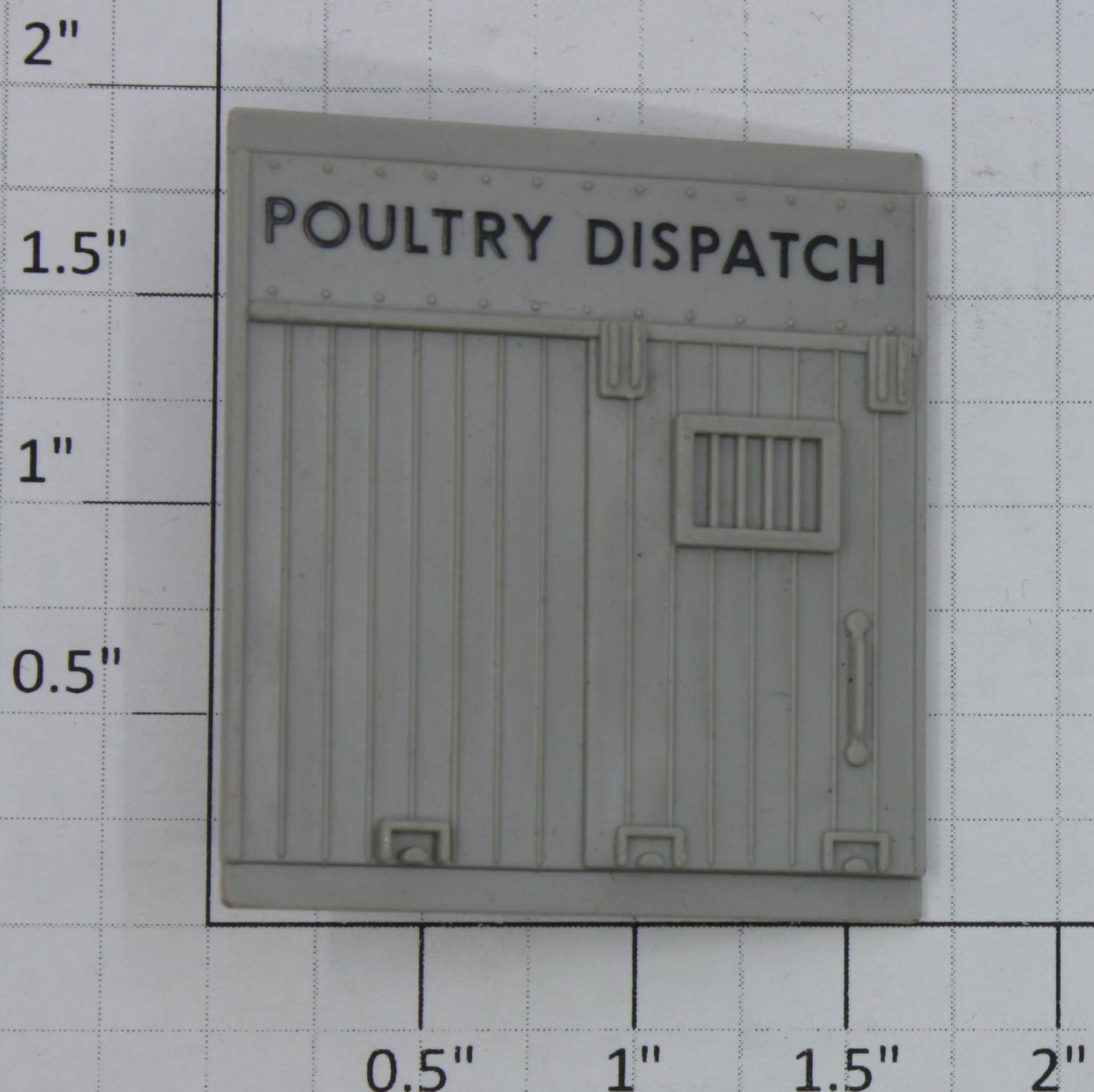 Lionel 9221-13 Light Gray Poultry Dispatch Box Car Door