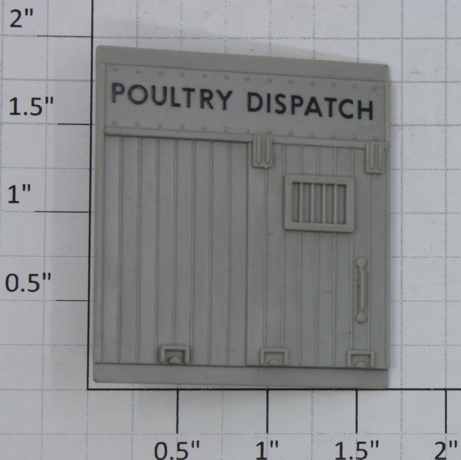 Lionel 9221-13 Light Gray Poultry Dispatch Box Car Door
