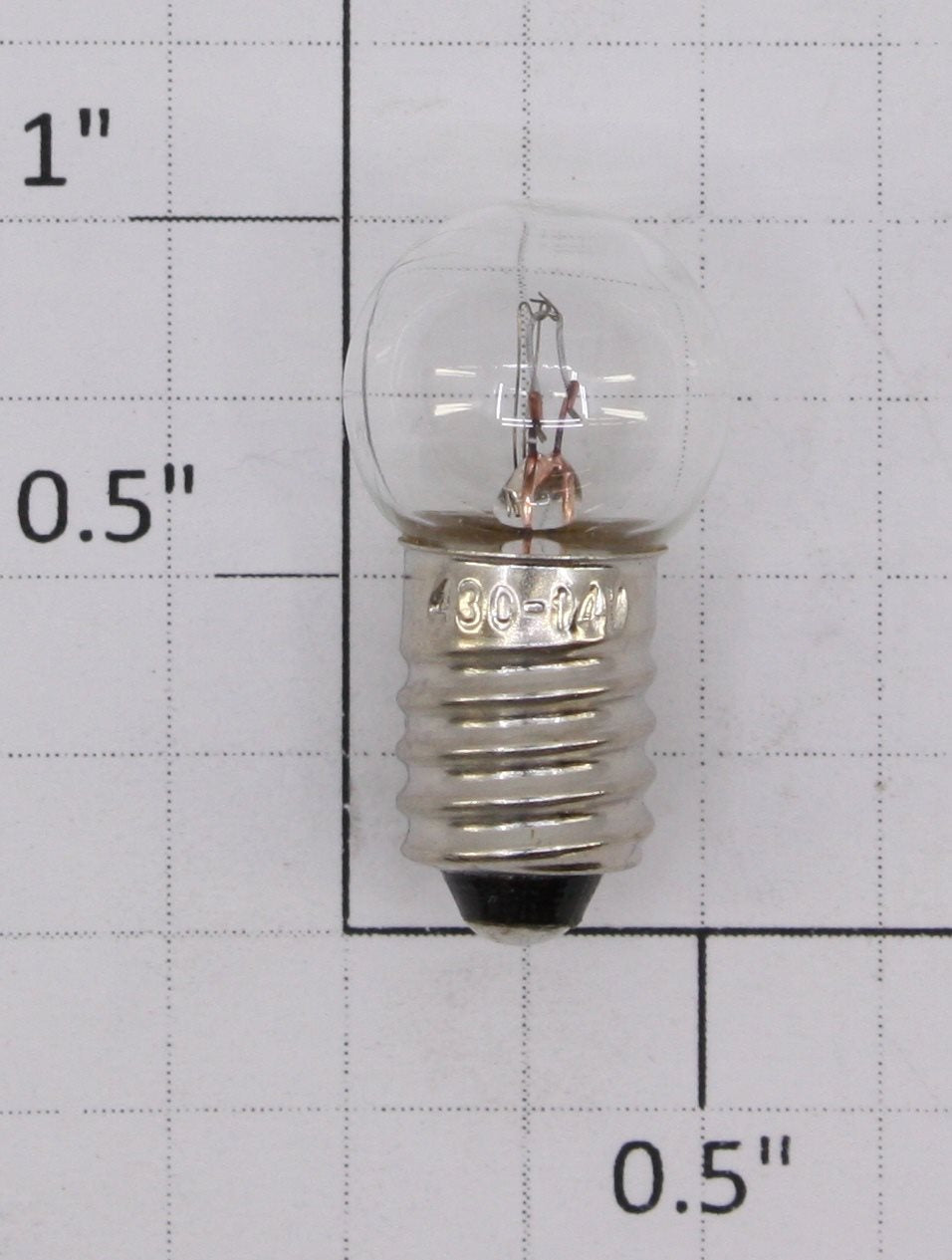 Lionel 430 14 Volt Screw Base Clear Large Globe Light Bulb